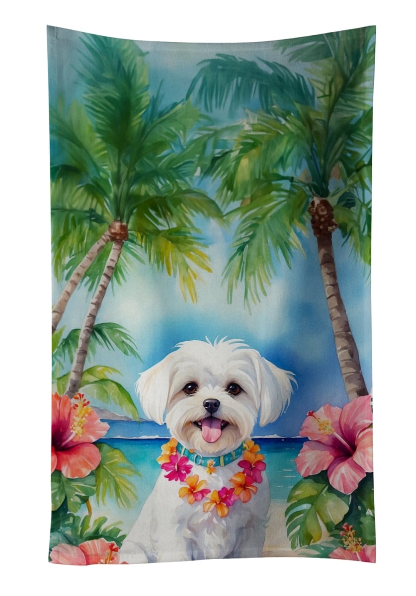 DAC6472KTWL 25 x 15 in. Maltese Luau Kitchen Towel