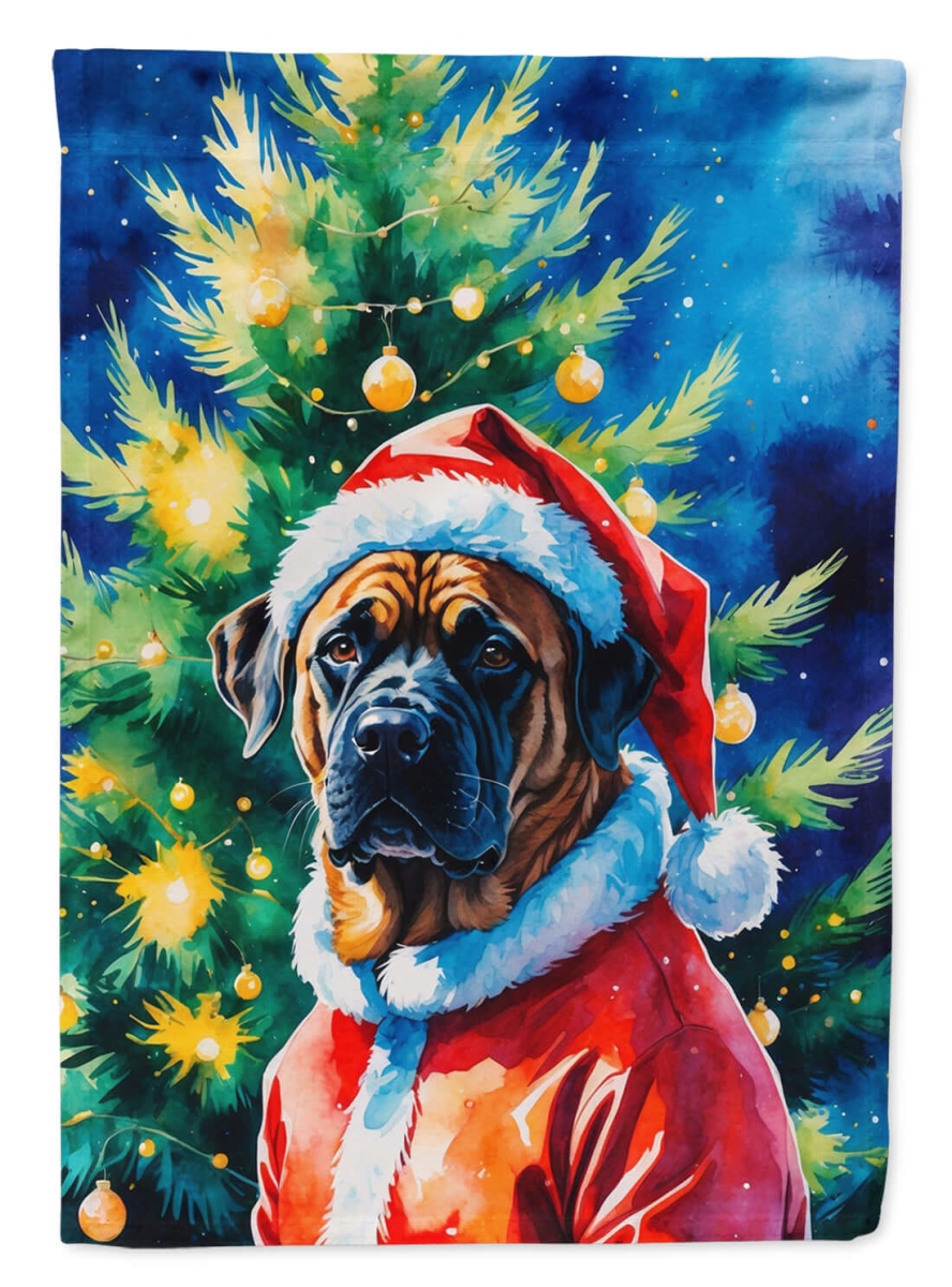 DAC8497CHF 40 x 28 in. Mastiff Christmas House Flag