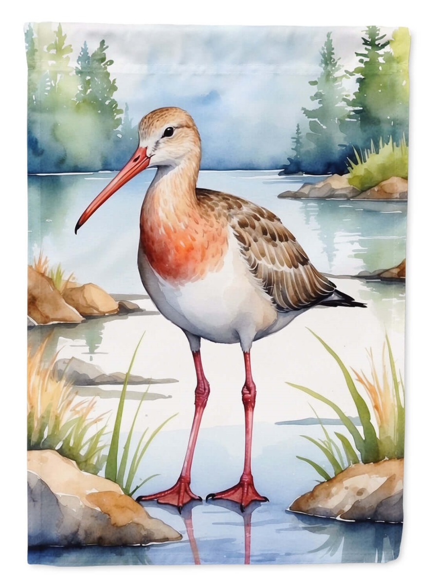 DAC8555CHF 40 x 28 in. Hudsonian Godwit Bird House Flag