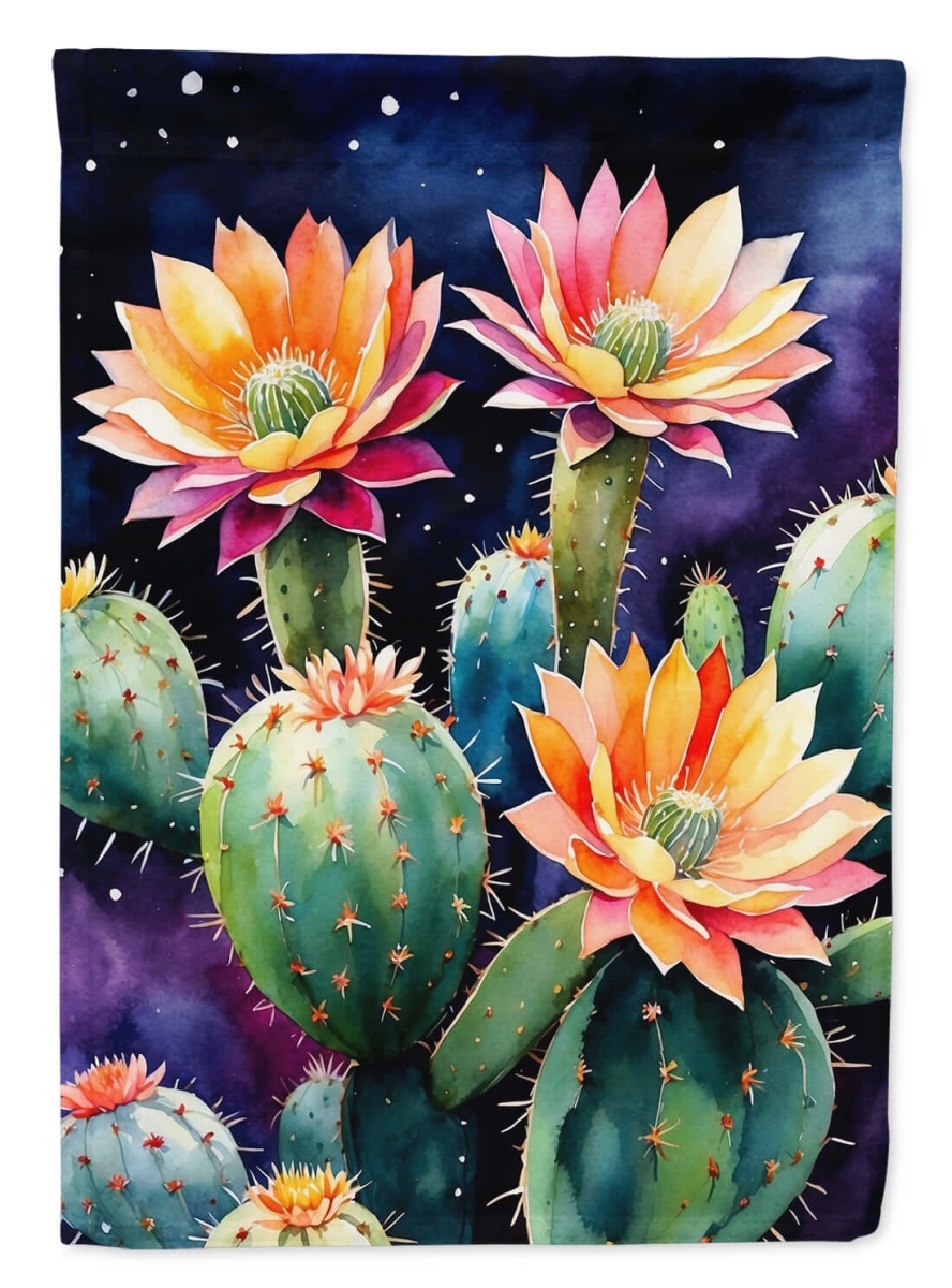DAC8615GF 15.5 x 11.25 in. Queen of the Night Cactus Garden Flag