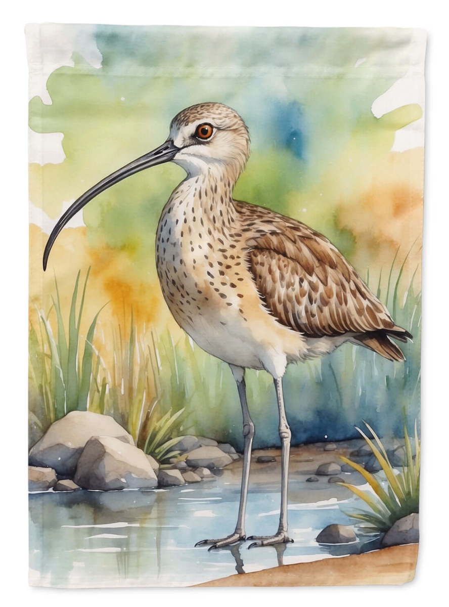 DAC8557CHF 40 x 28 in. Long-billed Curlew Bird House Flag