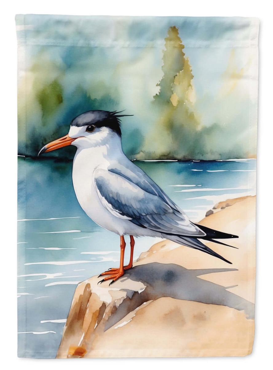 DAC8576CHF 40 x 28 in. Tern Bird House Flag