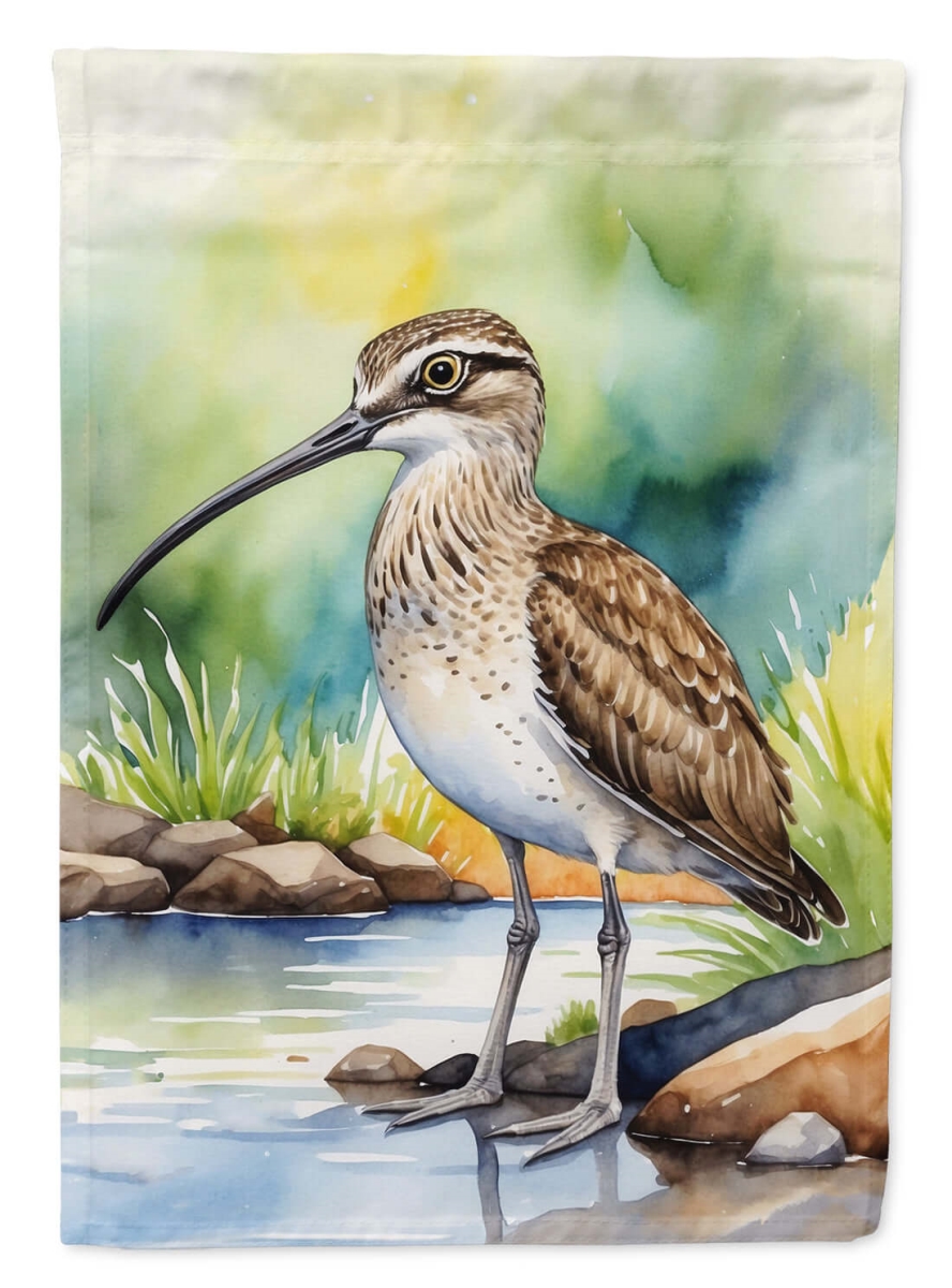 DAC8579CHF 40 x 28 in. Whimbrel Bird House Flag