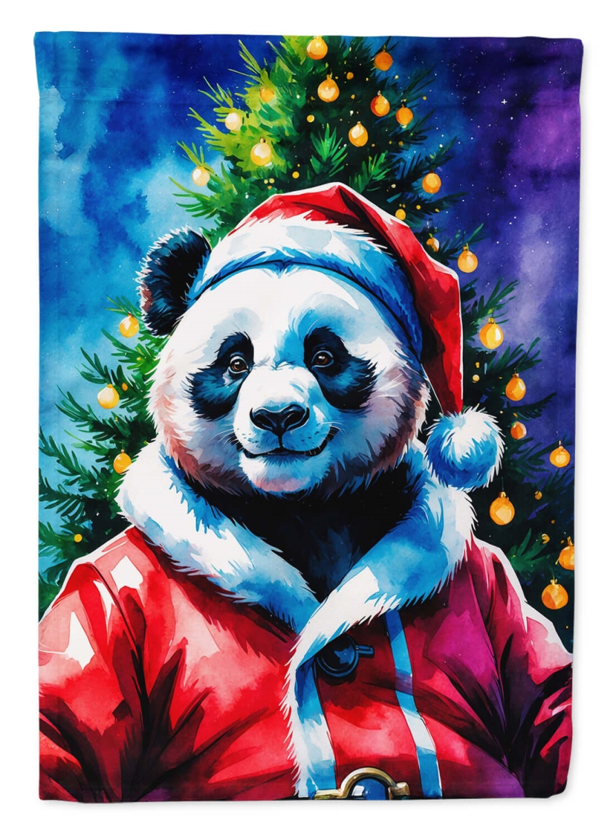 DAC8536CHF 40 x 28 in. Panda Christmas House Flag