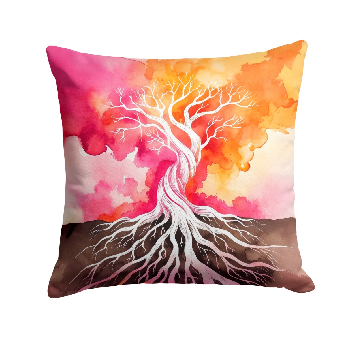 DAC8637PW1414 14 x 14 in. Rooted in Lesbian Pride Throw Pillow