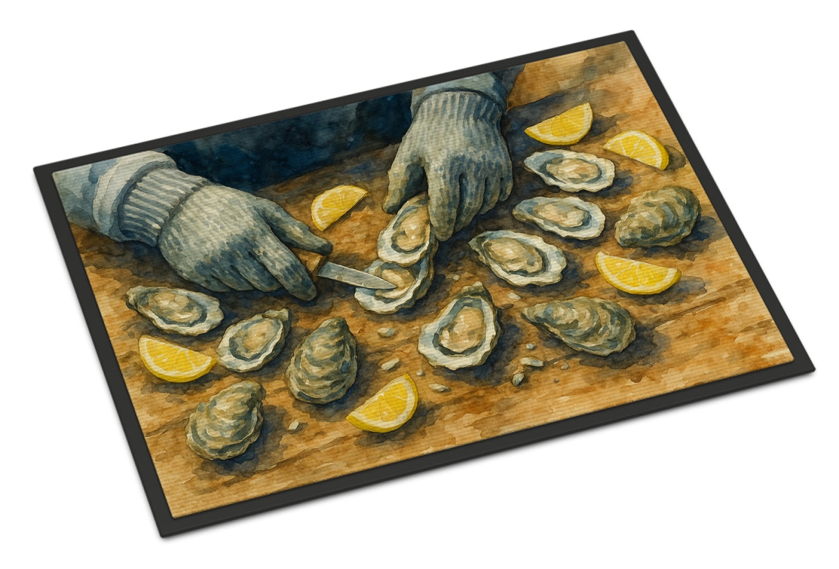 DAC8247MAT 18 x 27 in. Shucking Oysters Doormat