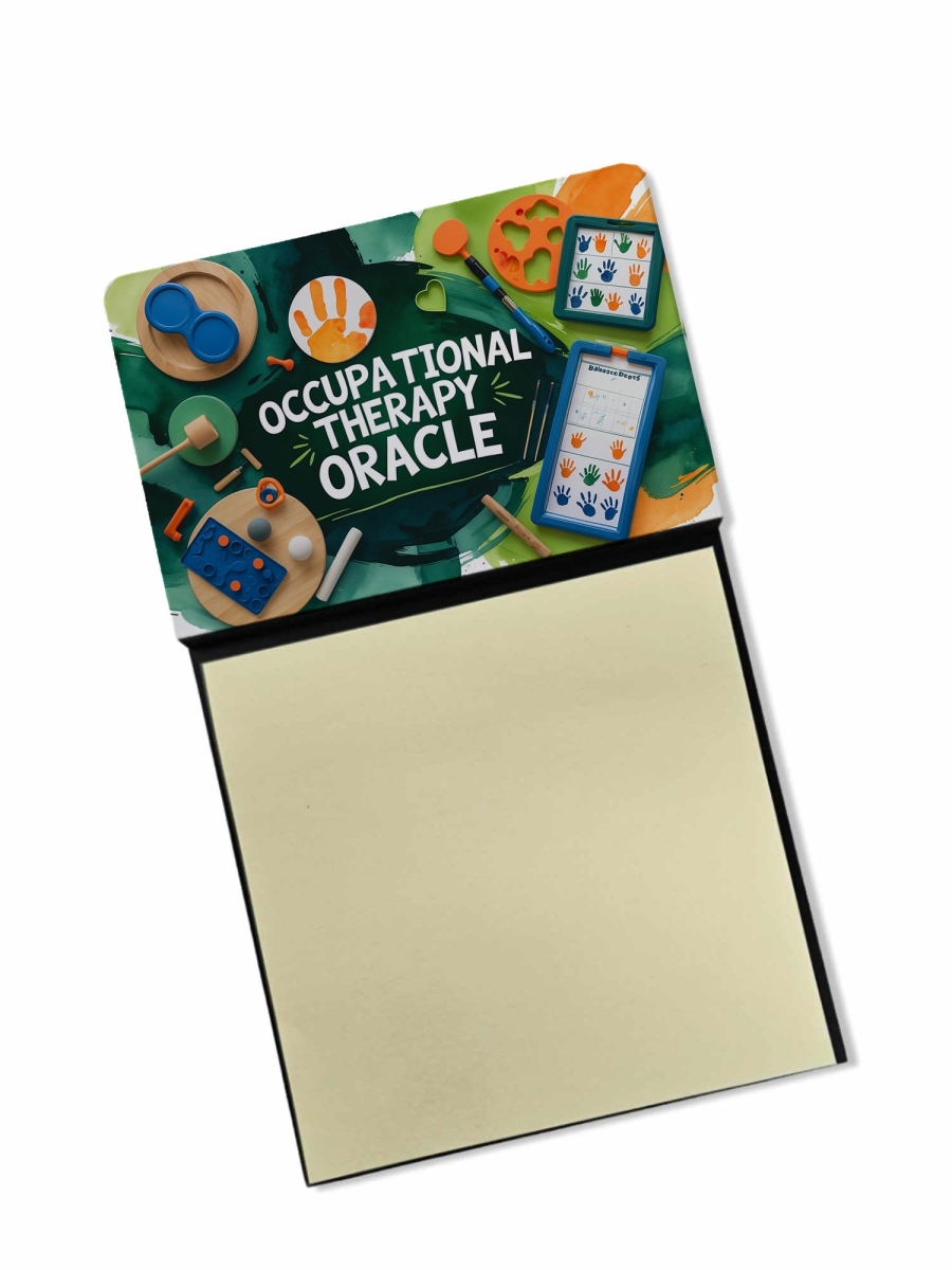 DAC8934TSN 5.25 x 3.25 in. Occupational Therapy Oracle Funny Sticky Note Holder for Teachers Gift
