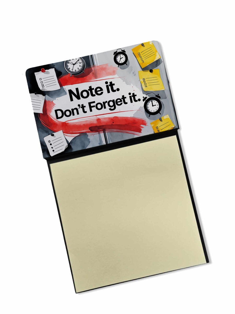 DAC8654SSN 5.25 x 3.25 in. Note It Dont Forget It Funny Sticky Note Holder