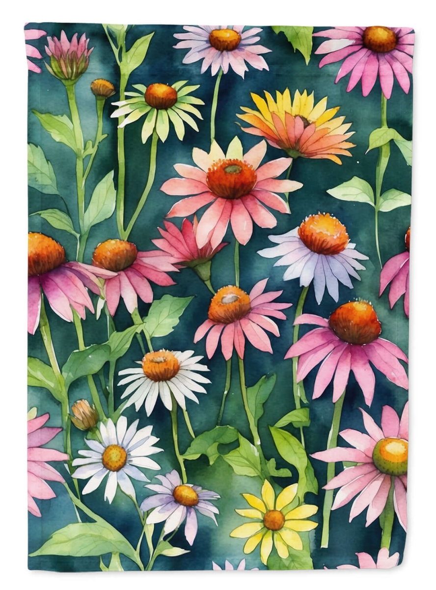 DAC8590CHF 40 x 28 in. Coneflowers House Flag