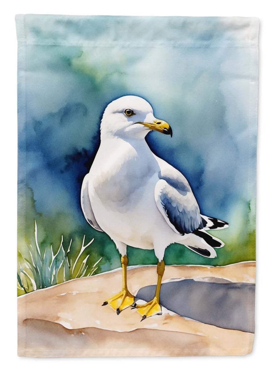 DAC8565CHF 40 x 28 in. Ring-billed Gul Bird House Flag