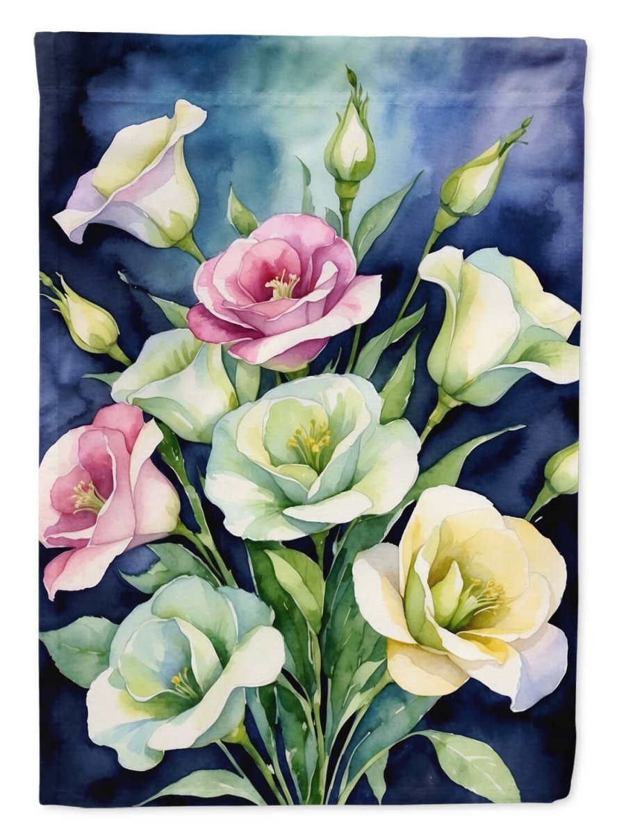 DAC8601CHF 40 x 28 in. Lisianthus Flowers House Flag