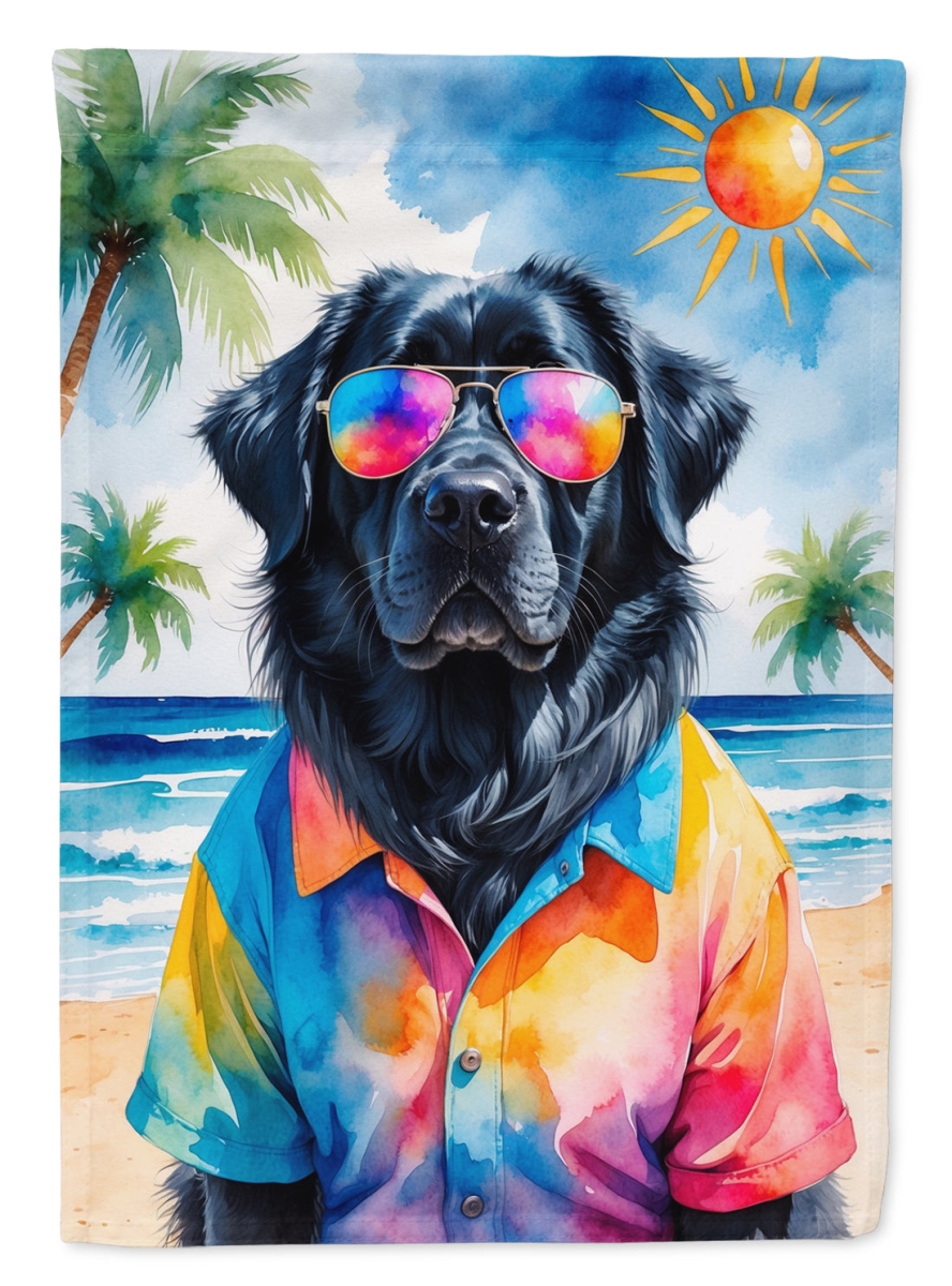 DAC8286CHF 40 x 28 in. Found Land Summer Beach Time House Flag