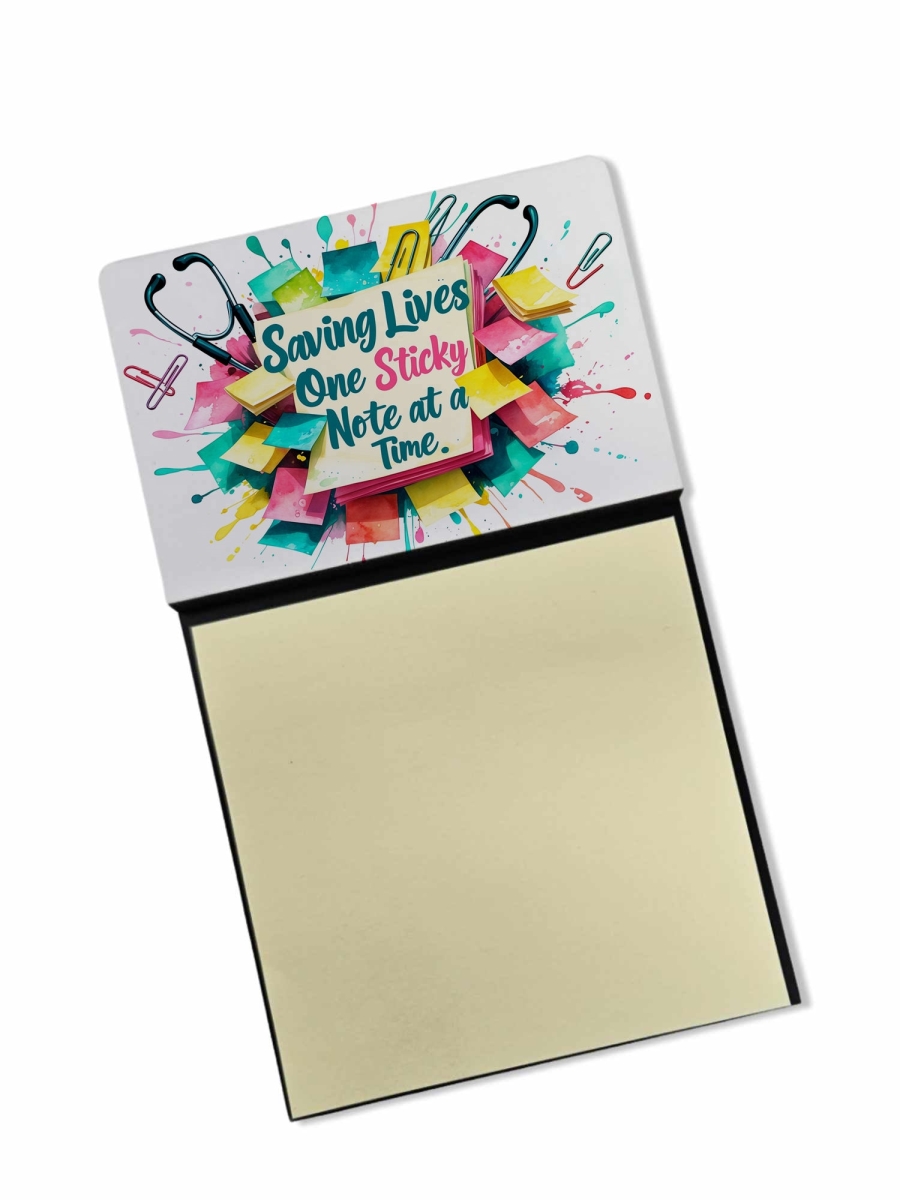 DAC8699NSN 5.25 x 3.25 in. Saving lives Sticky Note Holder