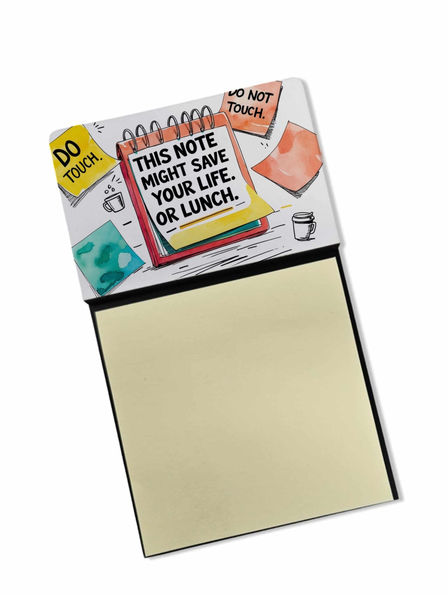 DAC8711NSN 5.25 x 3.25 in. Might save your life Sticky Note Holder
