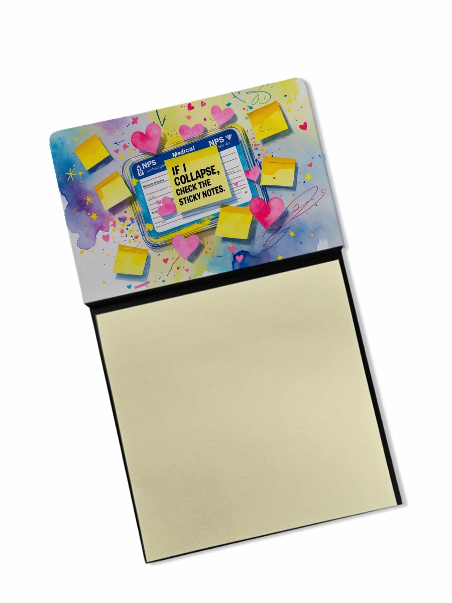 DAC8687NSN 5.25 x 3.25 in. If I collapse Sticky Note Holder
