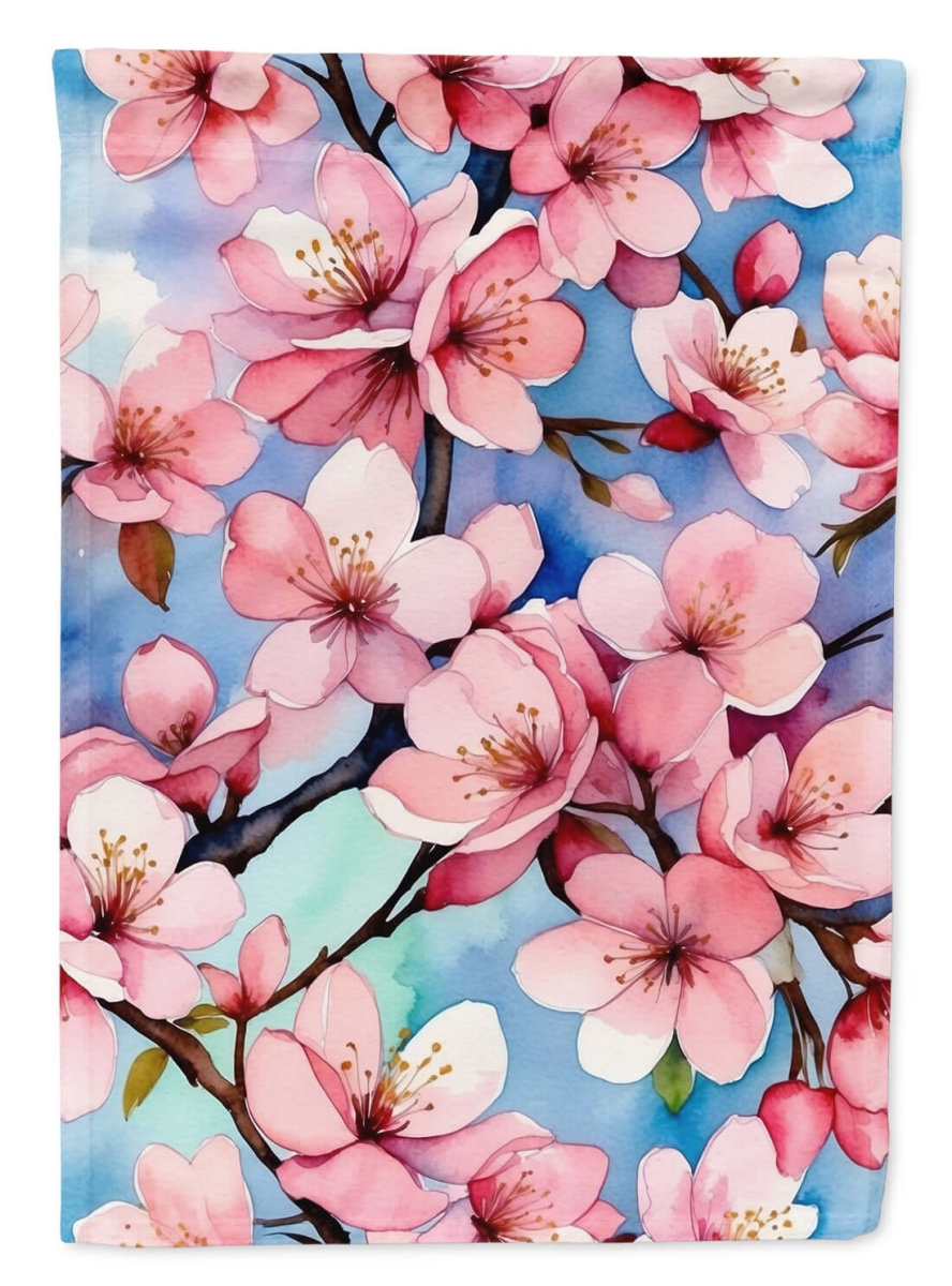 DAC8588GF 15.5 x 11.25 in. Cherry Blossoms Garden Flag