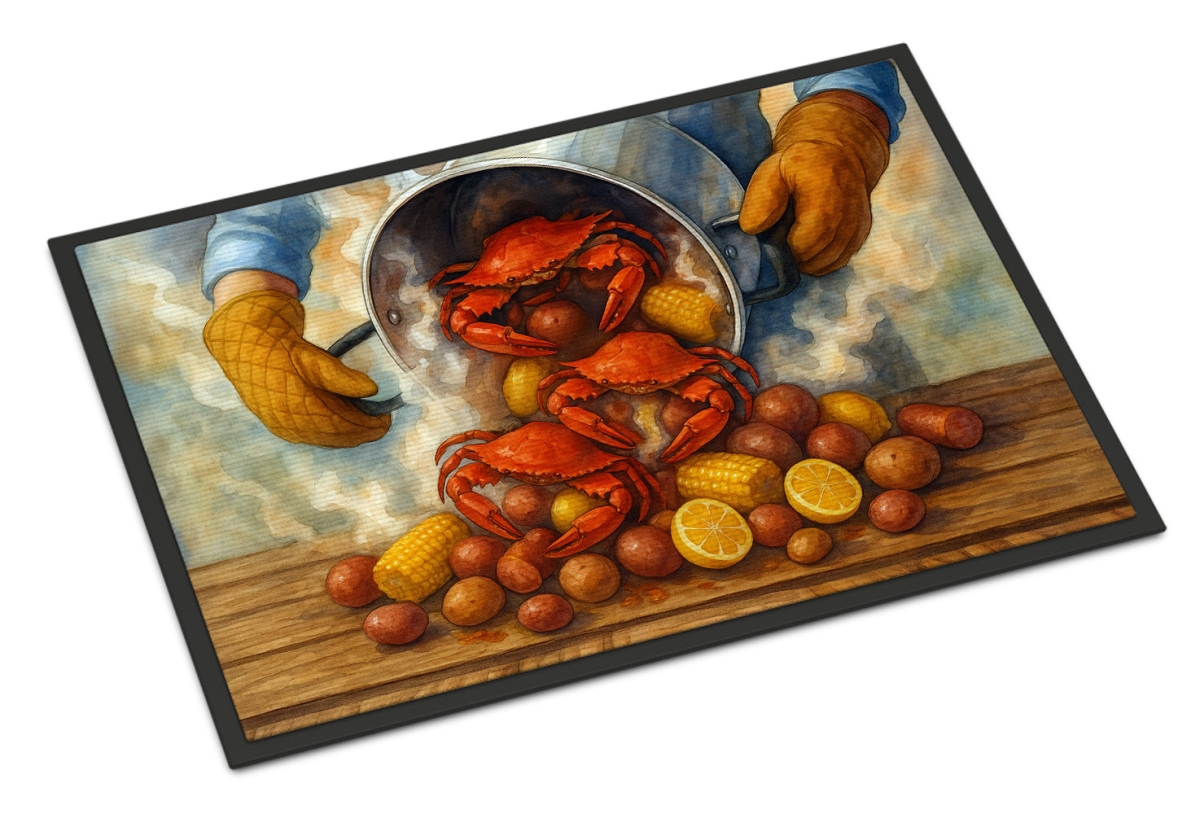 DAC8241JMAT 24 x 36 in. Hot Boiled Crabs Doormat