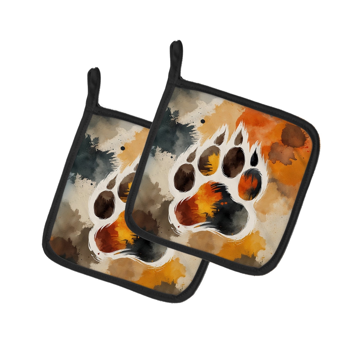 DAC8621PTHD 7.5 x 7.5 in. Bear Pride Pair of Pot Holders