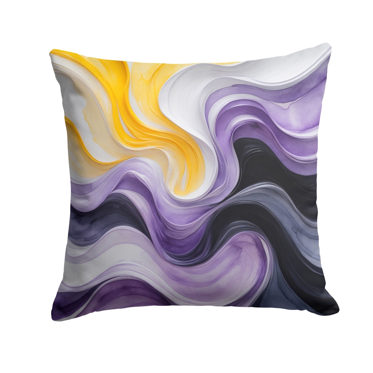 DAC8638PW1818 18 x 18 in. Nonbinary Pride Throw Pillow