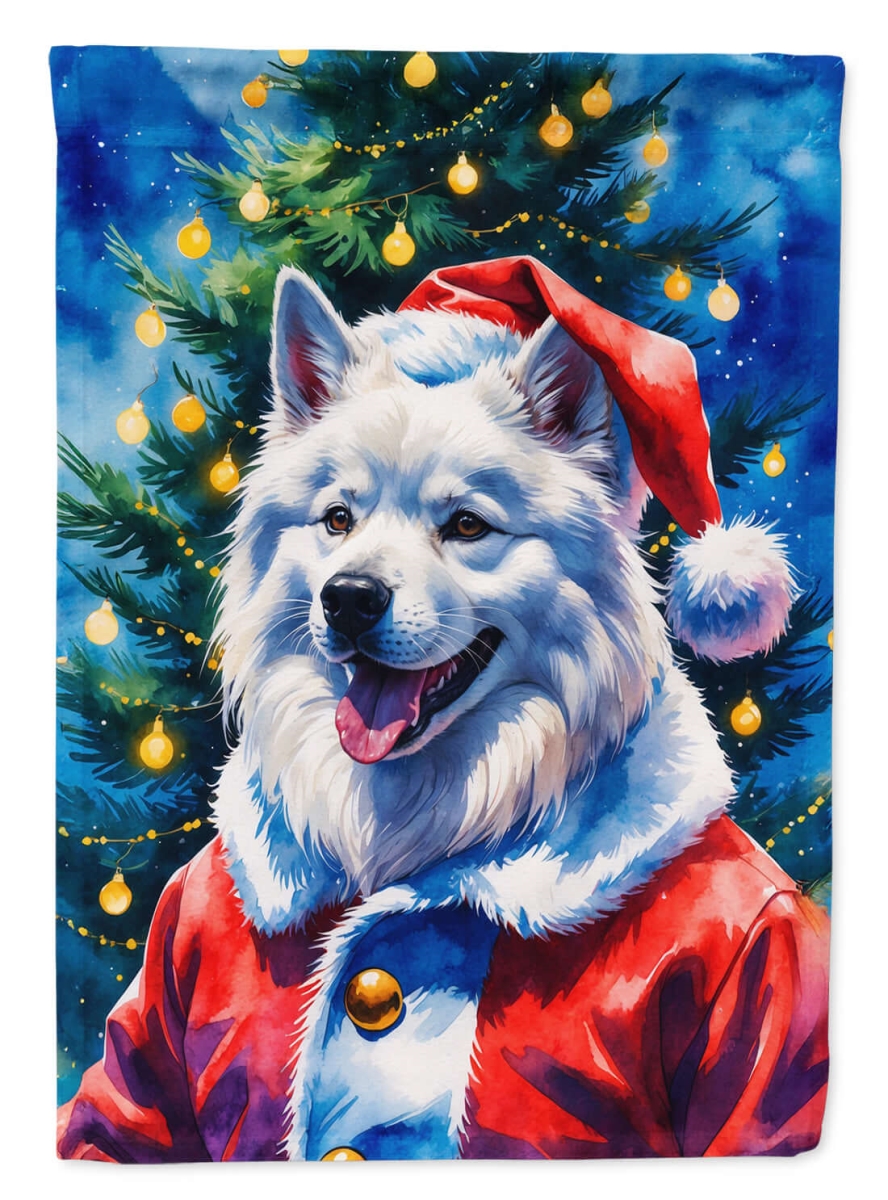 DAC8509CHF 40 x 28 in. Samoyed Christmas House Flag