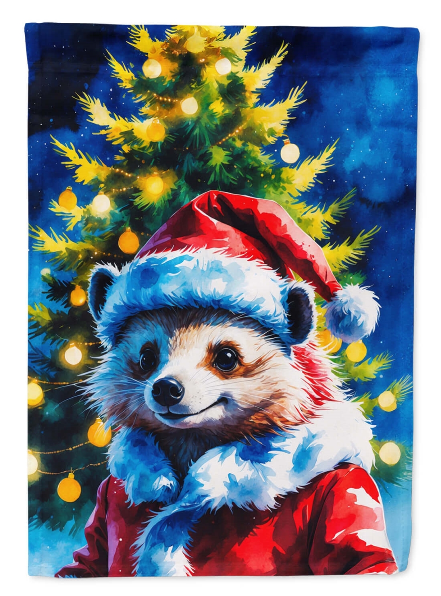 DAC8530CHF 40 x 28 in. Hedgehog Christmas House Flag