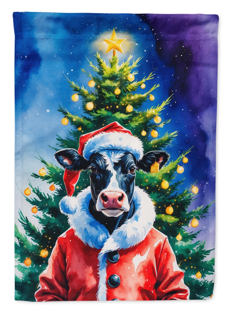 DAC8522CHF 40 x 28 in. Cow Christmas House Flag