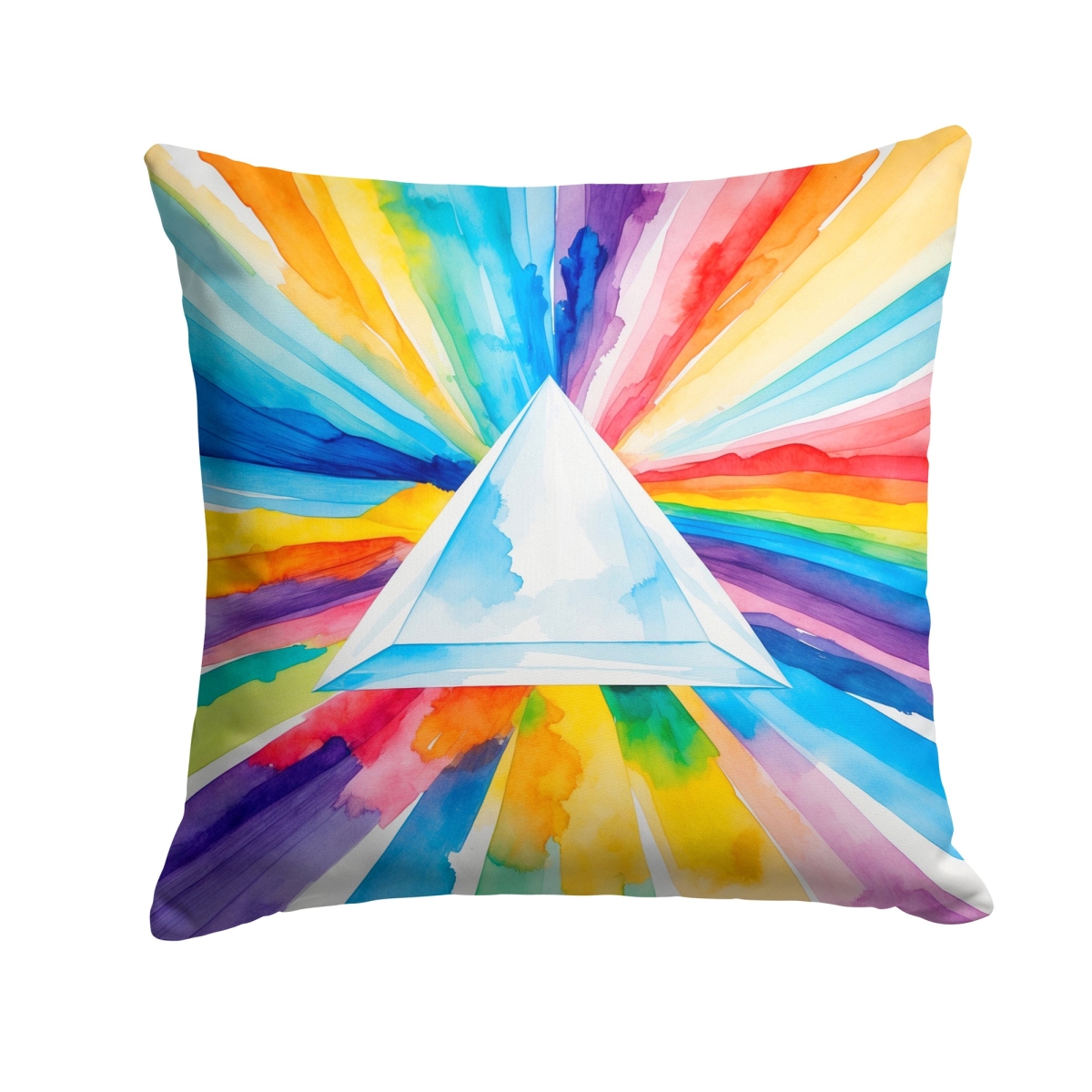 DAC8624PW1414 14 x 14 in. Gay Pride Intersectional Prism Throw Pillow