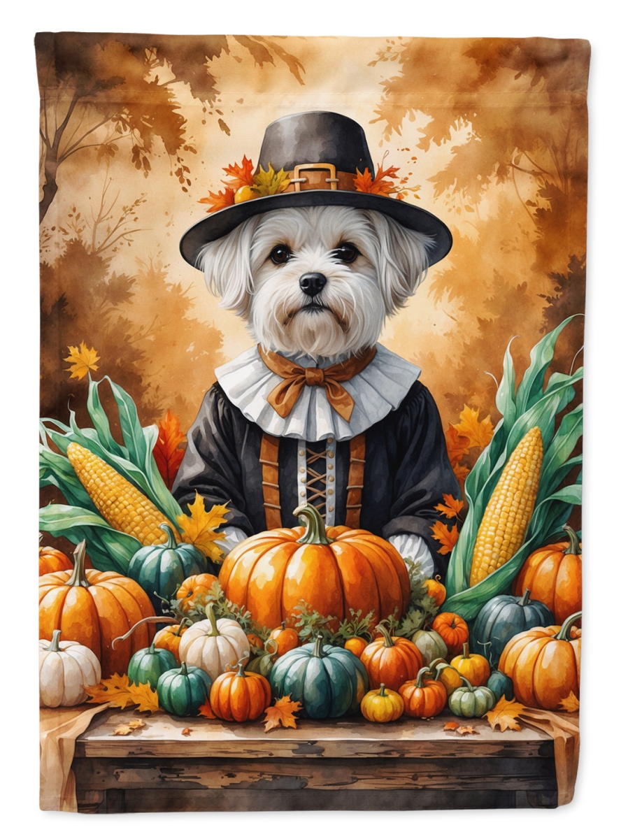 DAC8324CHF 40 x 28 in. Maltese Thanksgiving House Flag
