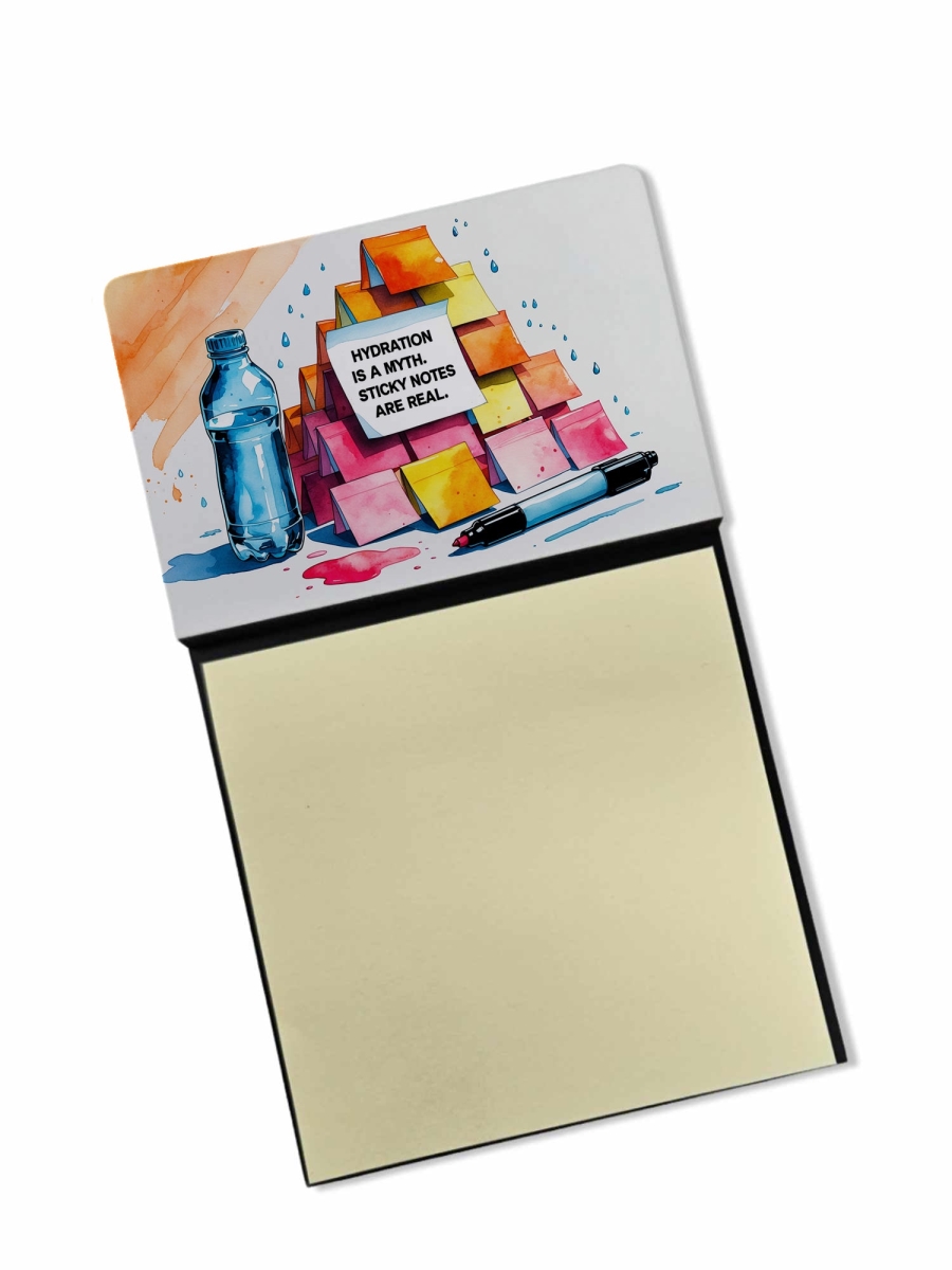 DAC8681NSN 5.25 x 3.25 in. Hydration is a myth Sticky Note Holder