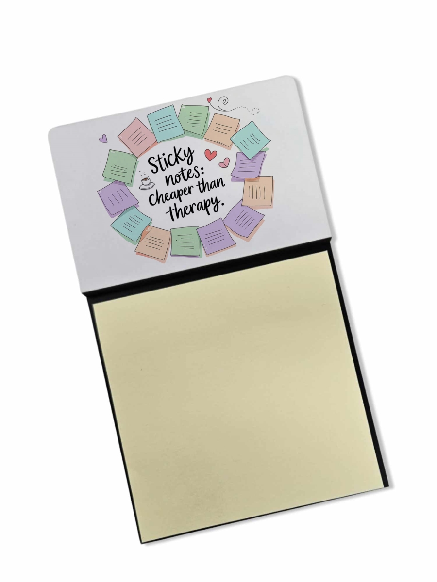 DAC8704NSN 5.25 x 3.25 in. Cheaper than therapy Sticky Note Holder