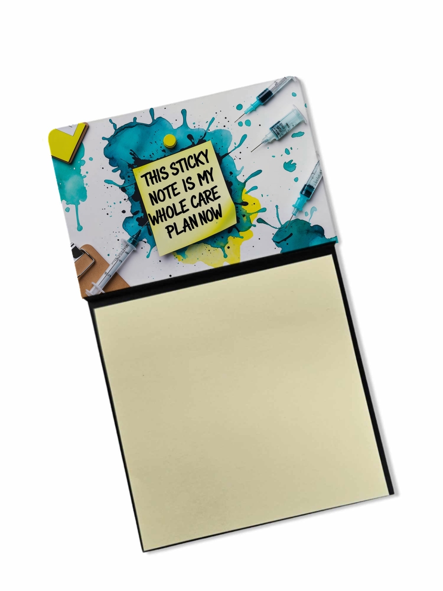 DAC8715NSN 5.25 x 3.25 in. My whole care plan Sticky Note Holder