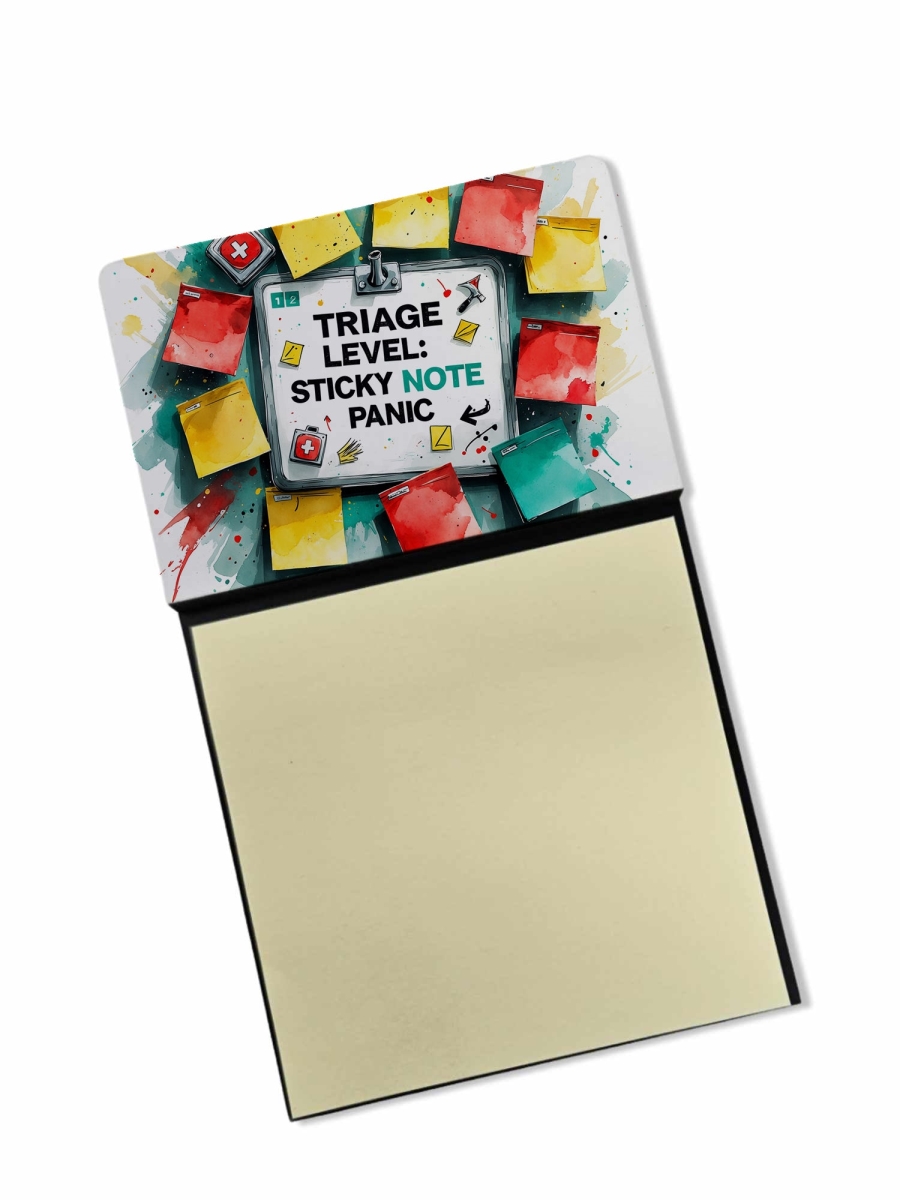 DAC8717NSN 5.25 x 3.25 in. Triage level panic Sticky Note Holder