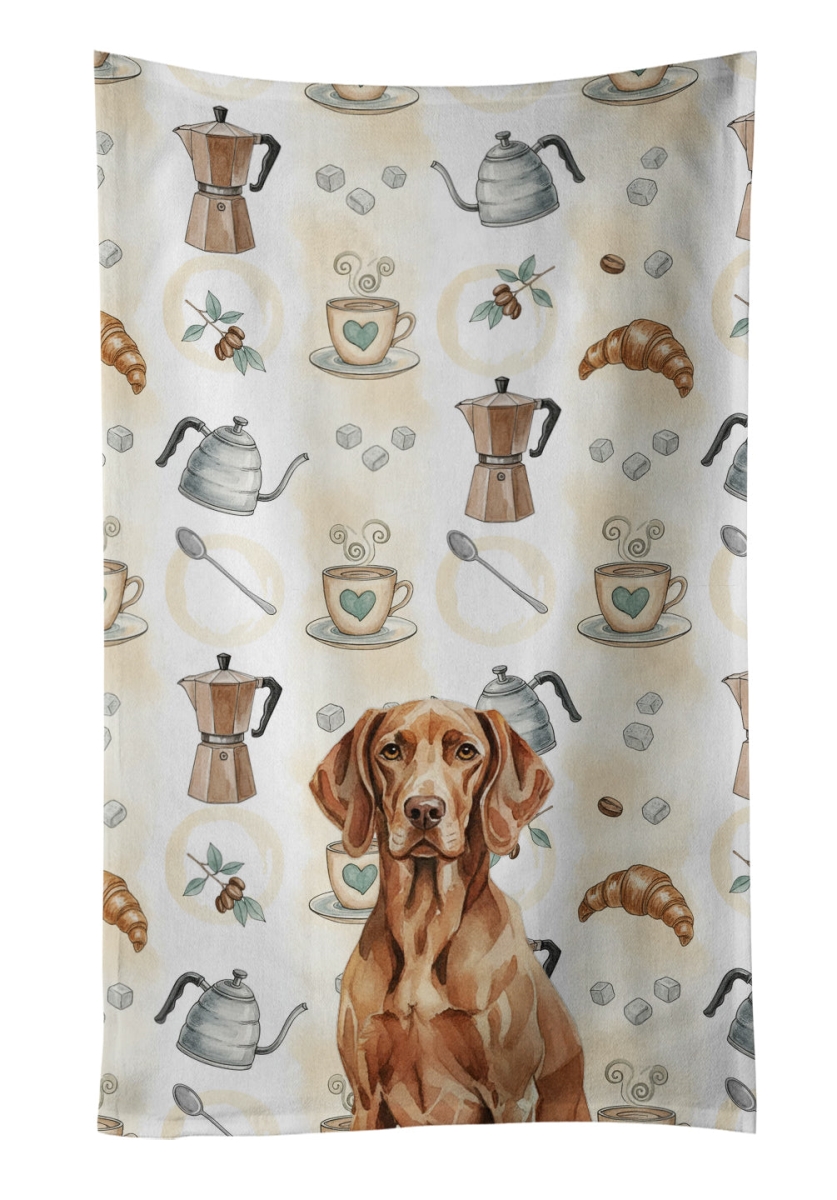 WDK7556KTWL 25 x 15 in. Liver Pointer Coffee Bar Kitchen Towel