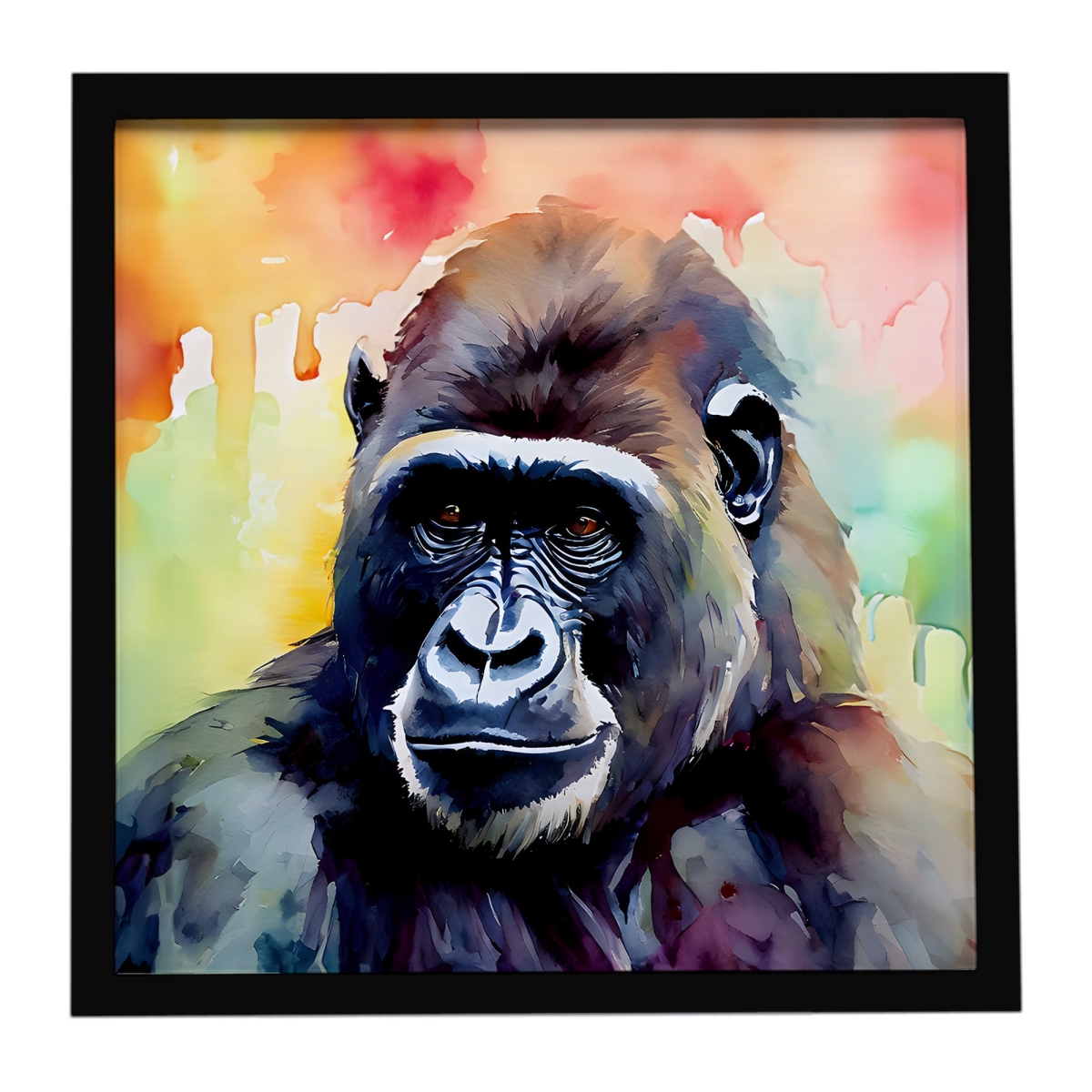 DAC2918MFP88 8 x 8 in. Gorilla Framed Metal Print