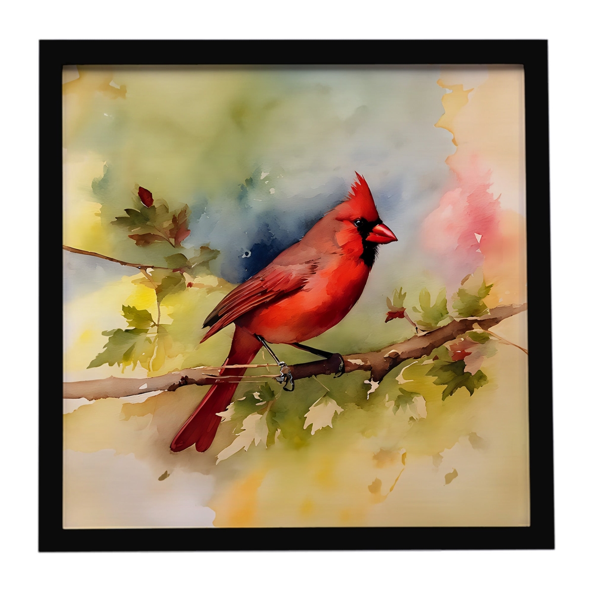 DAC3200MFP88 8 x 8 in. Cardinal Framed Metal Print