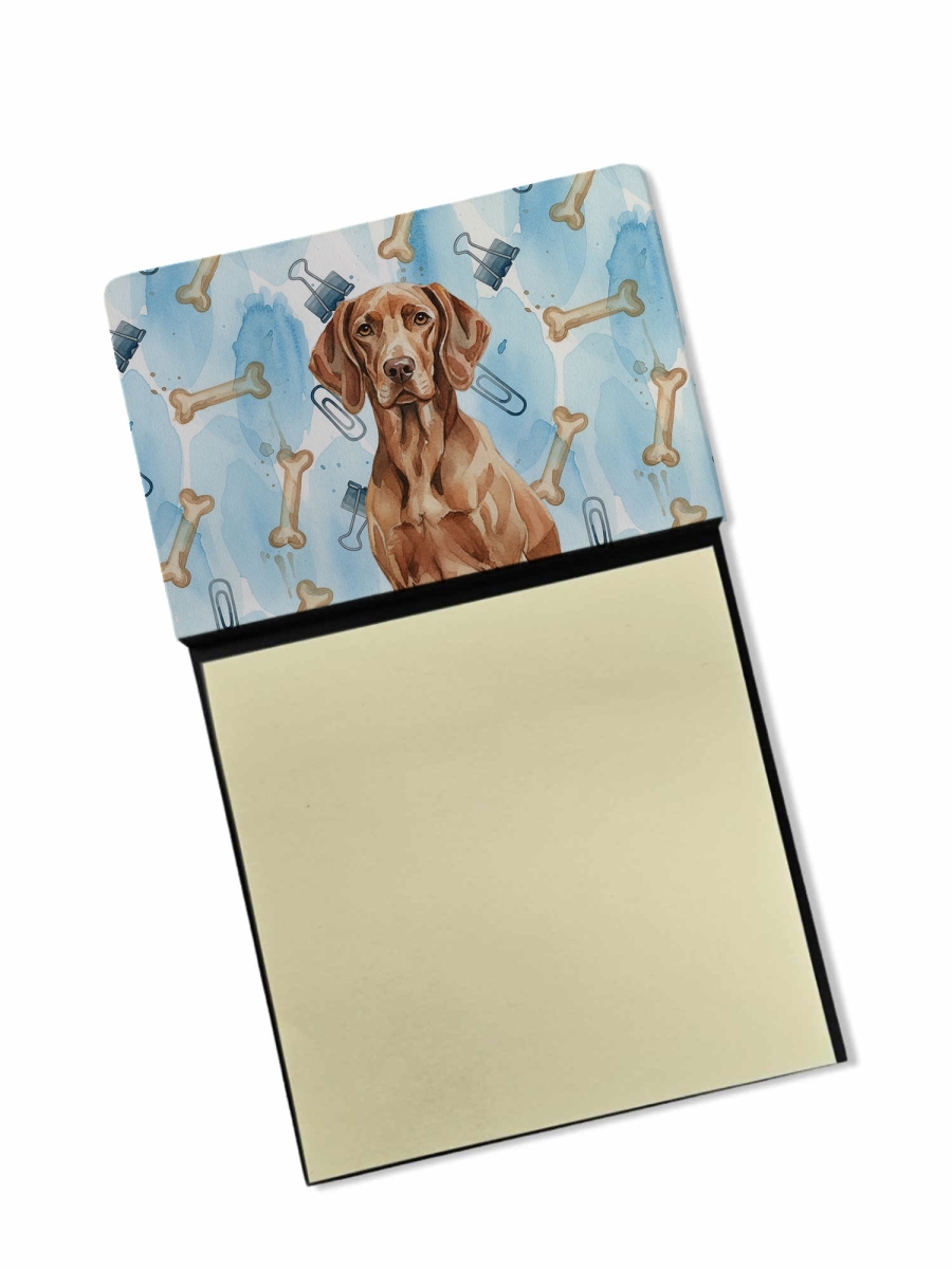 DAC9417SN 5.25 x 3.25 in. Liver Pointer Coworker Watercolor Sticky Note Holder - Blue
