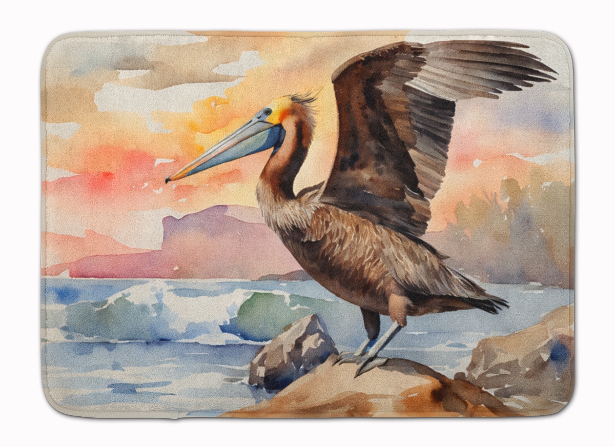DAC2857RUG 19 x 27 in. Pelican Memory Foam Kitchen Mat
