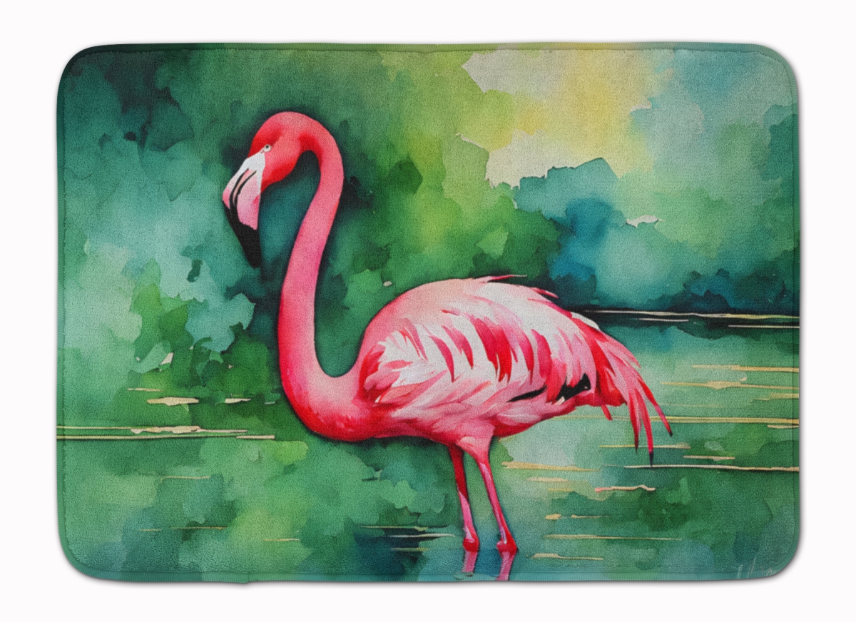 DAC2858RUG 19 x 27 in. Flamingo Memory Foam Kitchen Mat