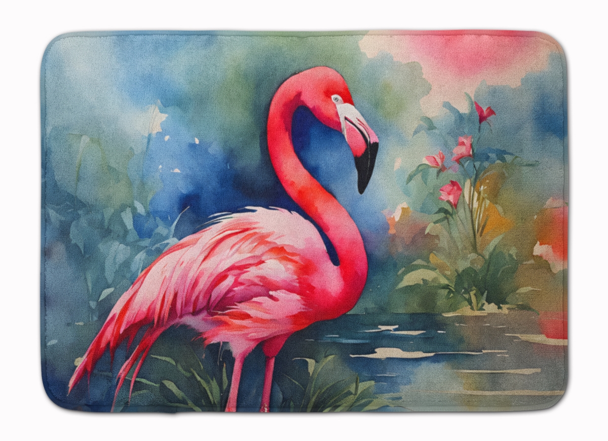 DAC2859RUG 19 x 27 in. Flamingo Memory Foam Kitchen Mat