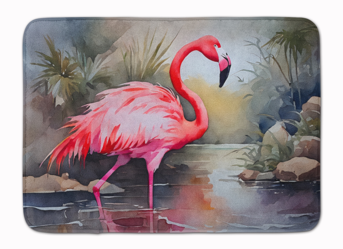DAC2860RUG 19 x 27 in. Flamingo Memory Foam Kitchen Mat
