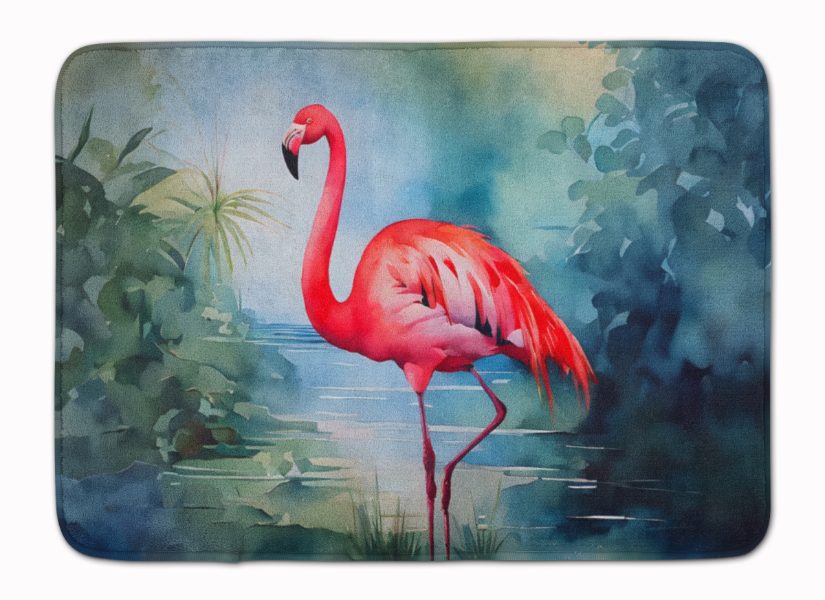 DAC2861RUG 19 x 27 in. Flamingo Memory Foam Kitchen Mat