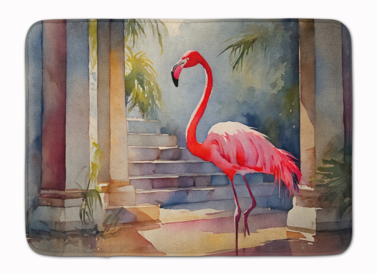 DAC2862RUG 19 x 27 in. Flamingo Memory Foam Kitchen Mat