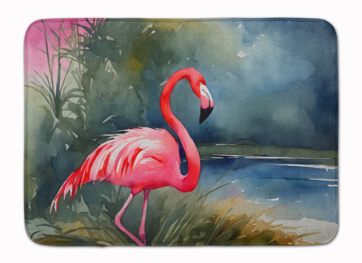 DAC2863RUG 19 x 27 in. Flamingo Memory Foam Kitchen Mat