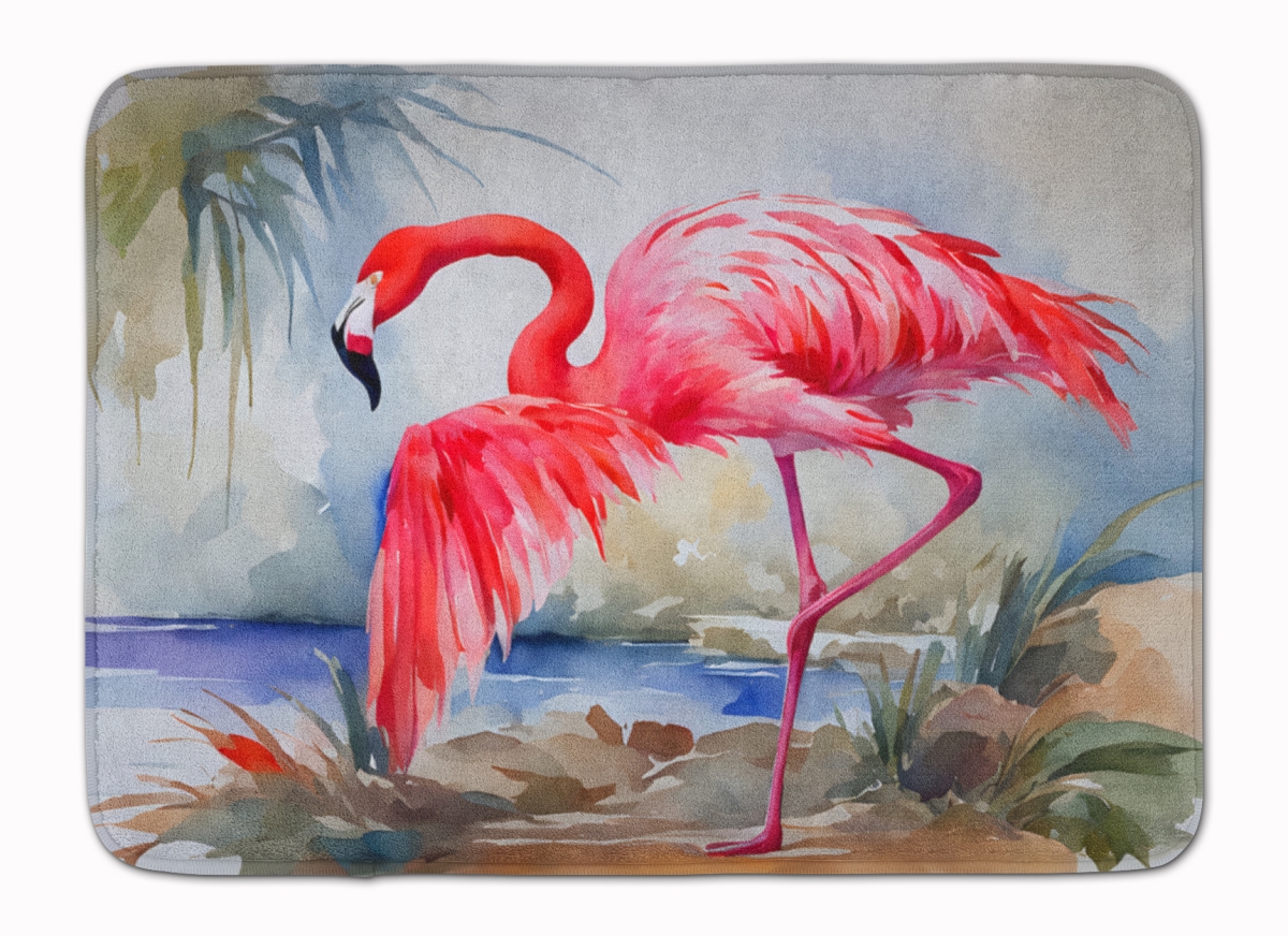DAC2864RUG 19 x 27 in. Flamingo Memory Foam Kitchen Mat
