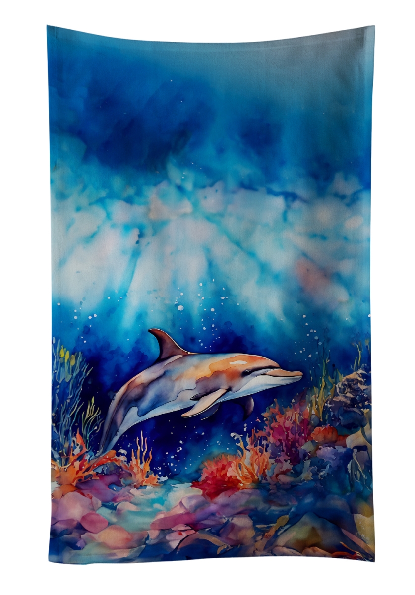 DAC2783KTWL 25 x 15 in. Dolphin Kitchen Towel