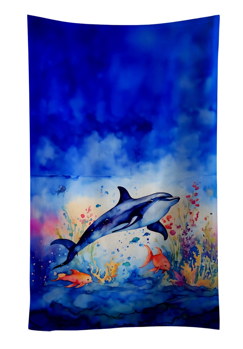 DAC2784KTWL 25 x 15 in. Dolphin Kitchen Towel