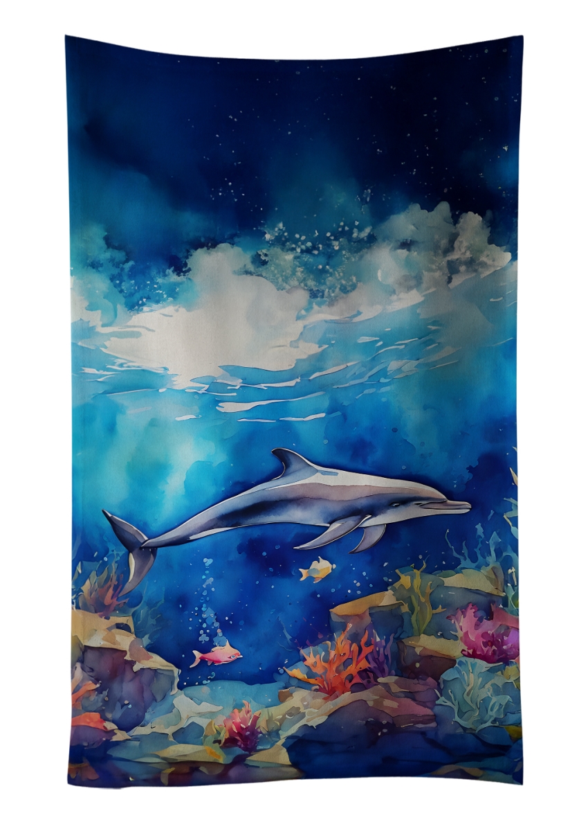 DAC2785KTWL 25 x 15 in. Dolphin Kitchen Towel