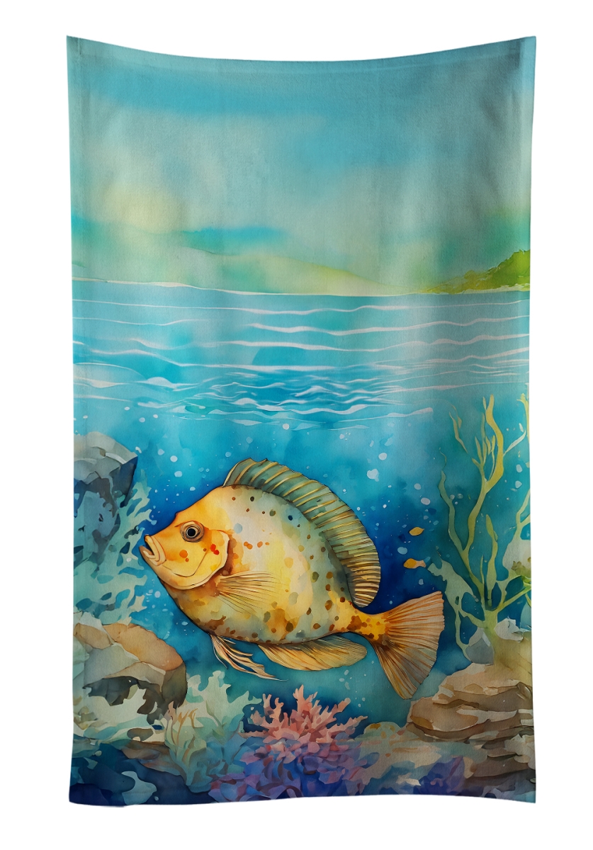 DAC2787KTWL 25 x 15 in. Flounder Kitchen Towel