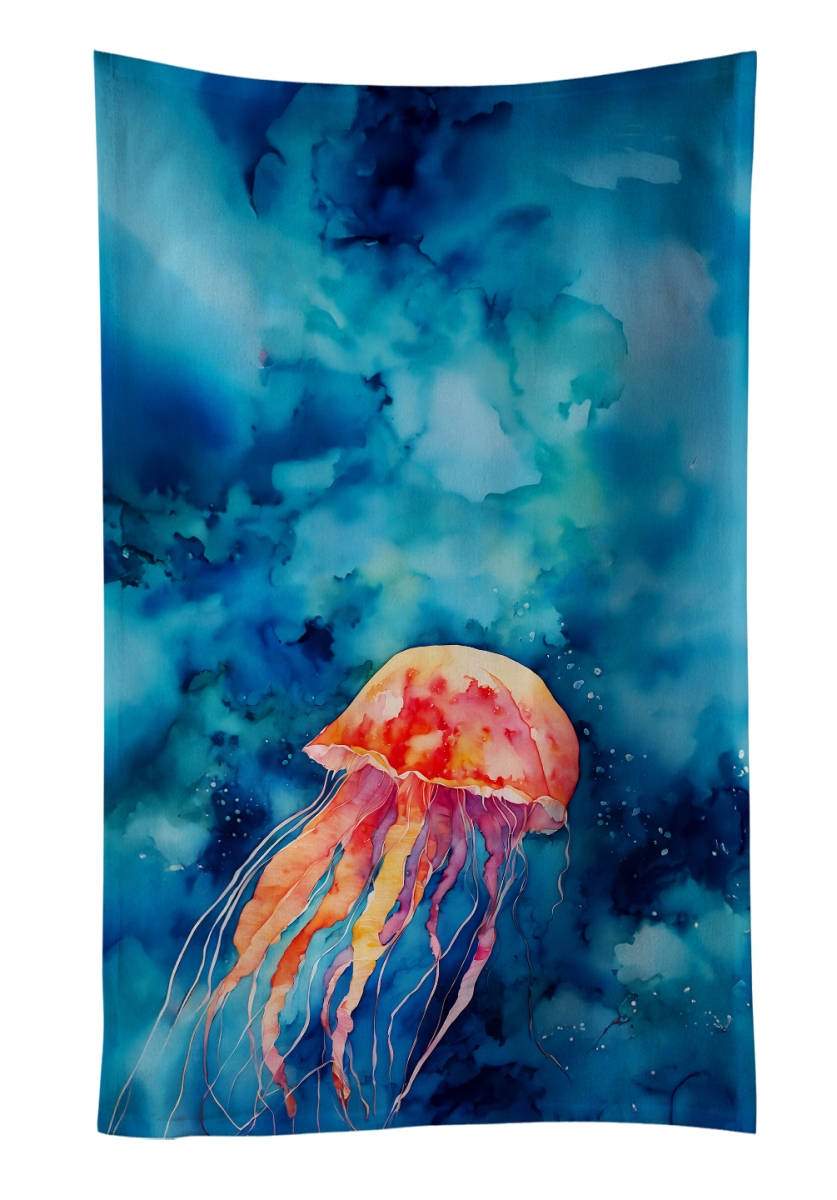 DAC2790KTWL 25 x 15 in. Jellyfish Kitchen Towel
