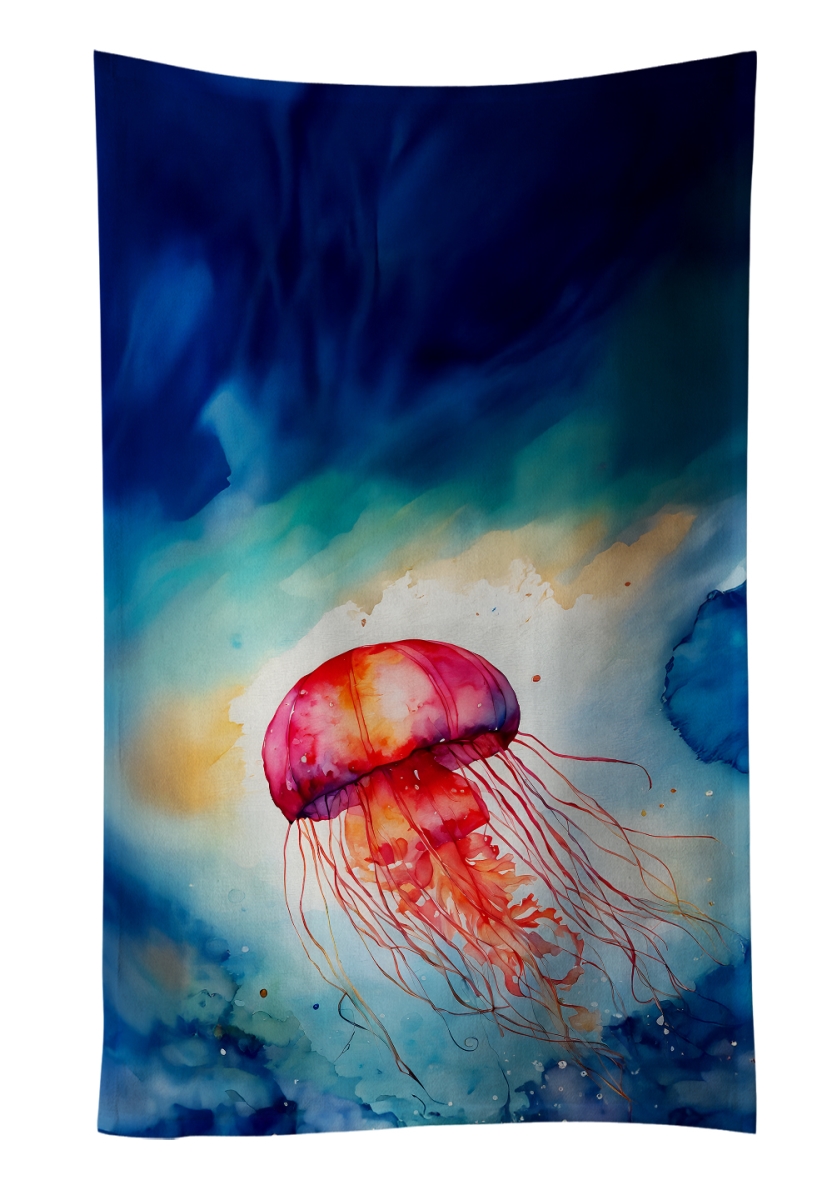 DAC2791KTWL 25 x 15 in. Jellyfish Kitchen Towel